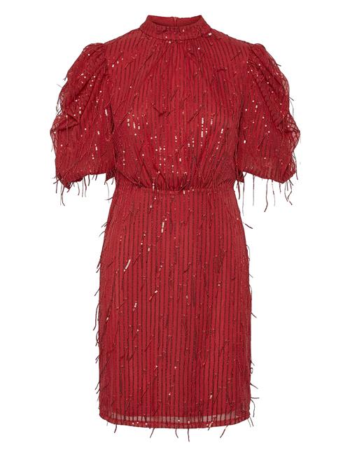 YAS Yaselza 2/4 Dress - Show YAS Red