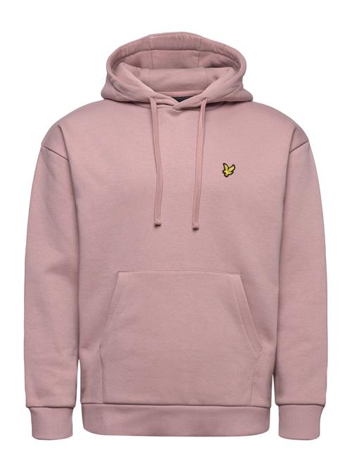 Lyle & Scott Over D Pullover Hoodie Lyle & Scott Pink