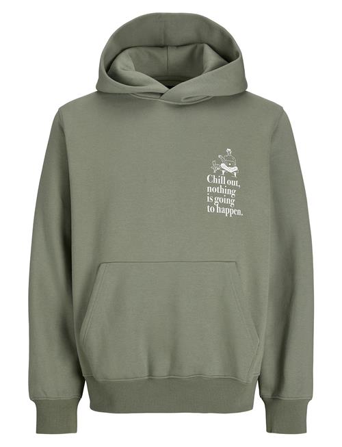 Jack & Jones Jprblajulian Sweat Hood Styd Aw24 Jack & J S Green