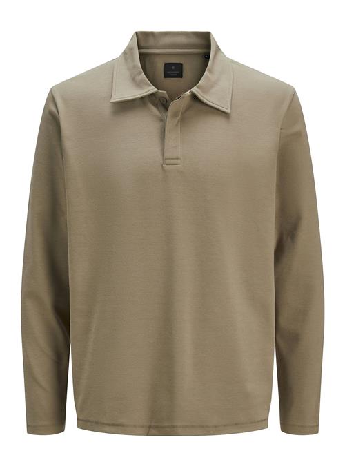 Jack & Jones Jprblachad Ls Polo Styd Aw24 Jack & J S Beige