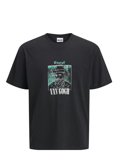 Jack & Jones Jjvvg Ss Tee Styd Aw24 Jack & J S Black