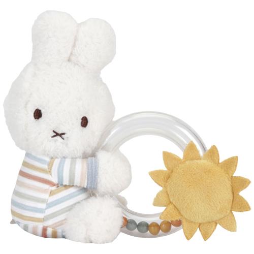 Little Dutch Miffy Rangle Vintage Sunny Stripes | Hvid | 0-3