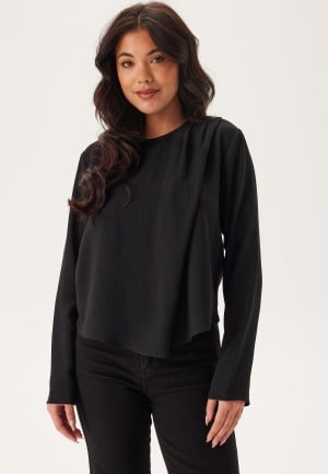 Se ONLY Onlgandha L/S TOP  Black XL ved Bubbleroom