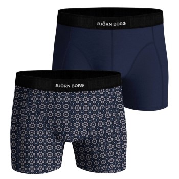 Björn Borg Bjorn Borg Premium Cotton Stretch Boxer Brief 2P Flerfarvet-2 bomuld Medium Herre