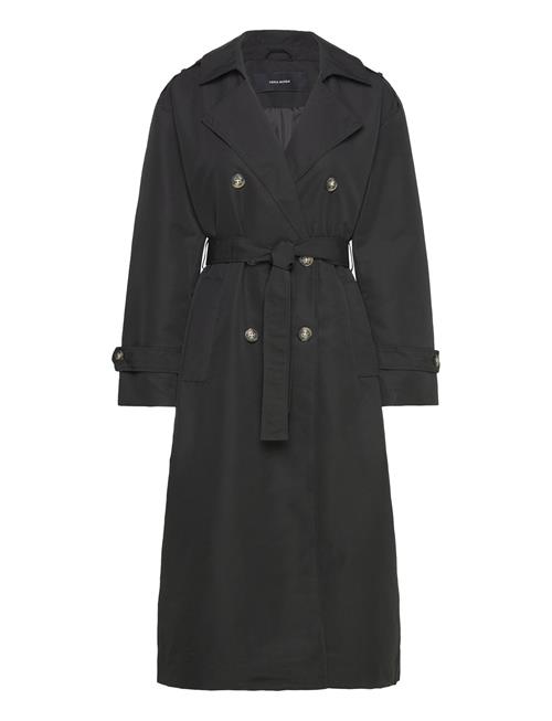 Vero Moda Vmchloe Long Trenchcoat Ga Noos Vero Moda Black