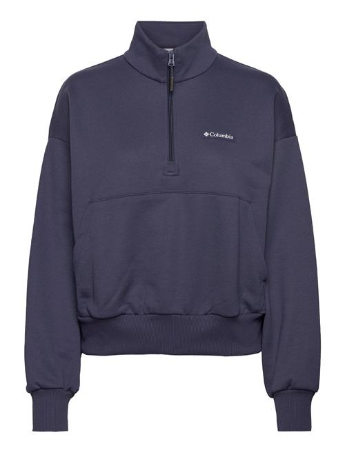 Columbia Sportswear Marble Canyon French Terry Quarter Zip Columbia Sportswear Blue