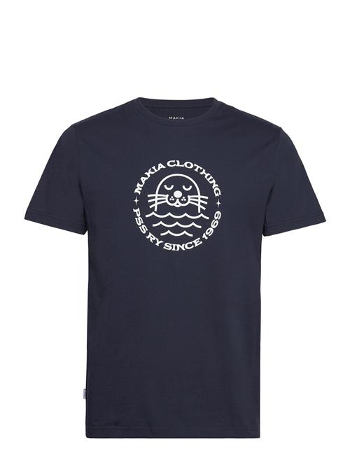 Makia Sandö T-Shirt Makia Navy