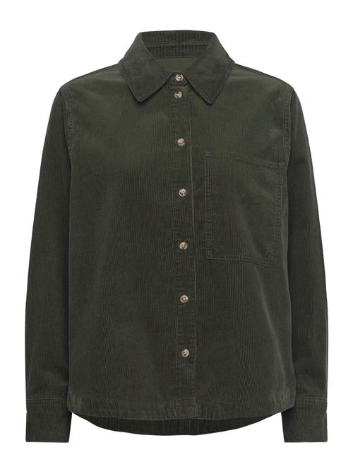 Mads Nørgaard Mini Cord Josu Shirt Mads Nørgaard Green