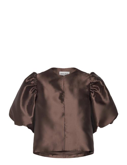 Malina Cleo Blouse Malina Brown