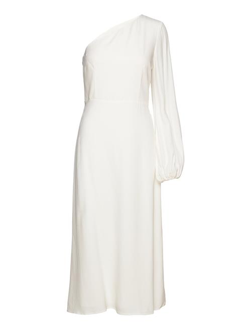 IVY OAK Long Midi Length 1-Shoulder Dress IVY OAK White