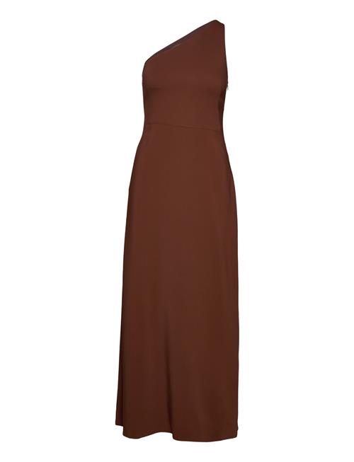 IVY OAK Shoulder Ankle Length Dress IVY OAK Brown