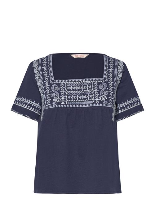 ODD MOLLY The Earth Blouse ODD MOLLY Navy