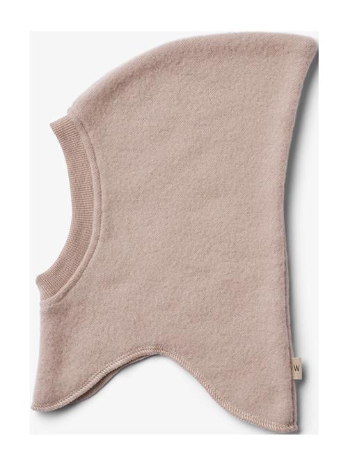 Wheat Wool Fleece Balaclava Eli Wheat Pink