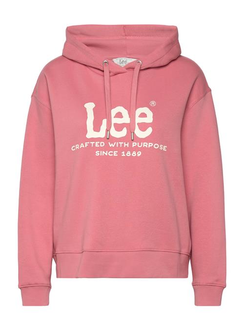 Lee Jeans Logo Hoodie Lee Jeans Pink