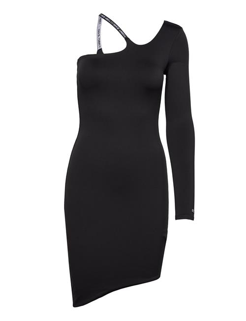 Tjw Logo Tape Bodycon Dress Tommy Jeans Black