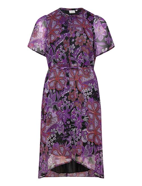 ONLY Carmakoma Carhowdy Life 2/4 Knee Dress Aop ONLY Carmakoma Purple