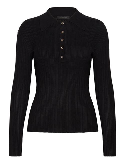 Anem Bbcathrin Knit Blouse Bruuns Bazaar Black