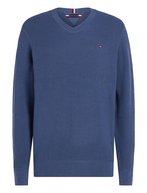 Tommy Hilfiger Refined Structure Crew Nk Tommy Hilfiger Blue