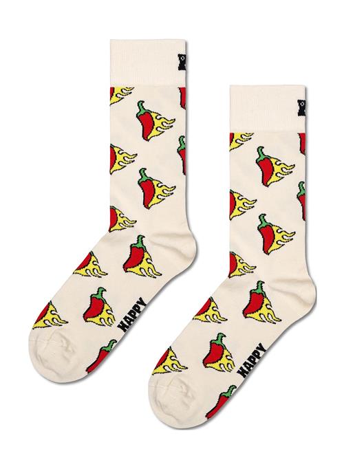 Happy Socks Hot Chili Sock Happy Socks White