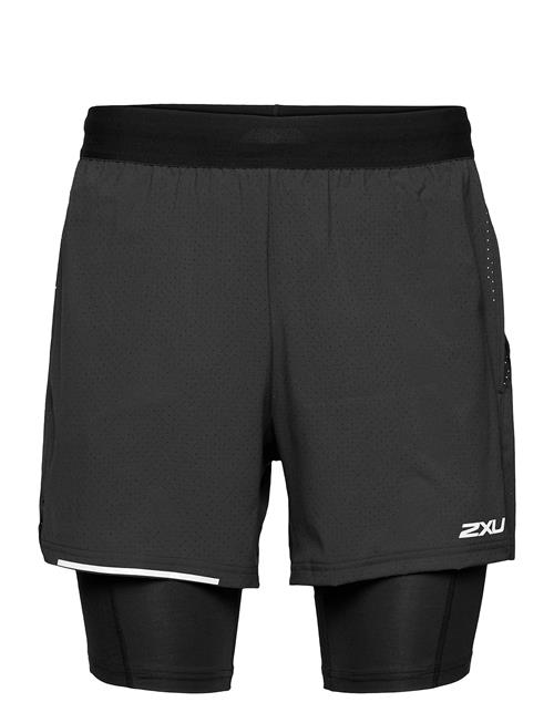 2XU Aero 2-In-1 5 Inch Shorts 2XU Black