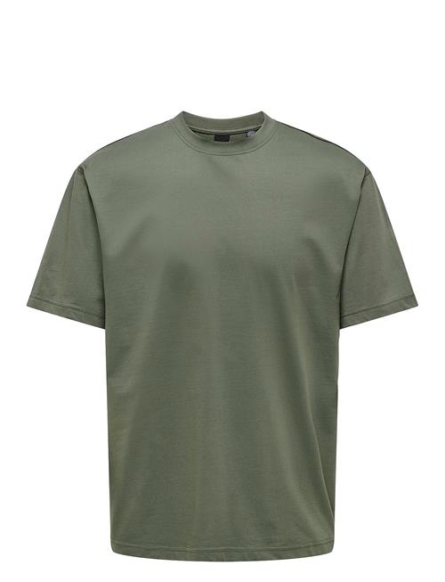 ONLY & SONS Onsfred Life Rlx Ss Tee Noos ONLY & SONS Green