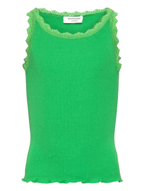 Rosemunde Kids Rkbeatha Sl Top W/ Lace Rosemunde Kids Green