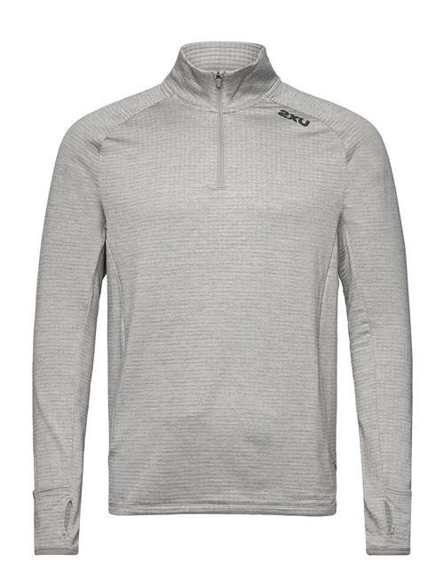 2XU Ignition 1/4 Zip 2XU Grey