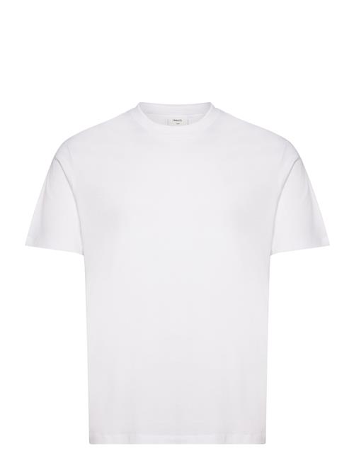 Mercerised Slim-Fit T-Shirt Mango White