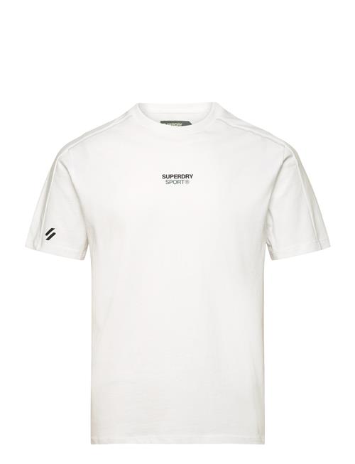 Superdry Sport Sport Tech Logo Relaxed Tee Superdry Sport White