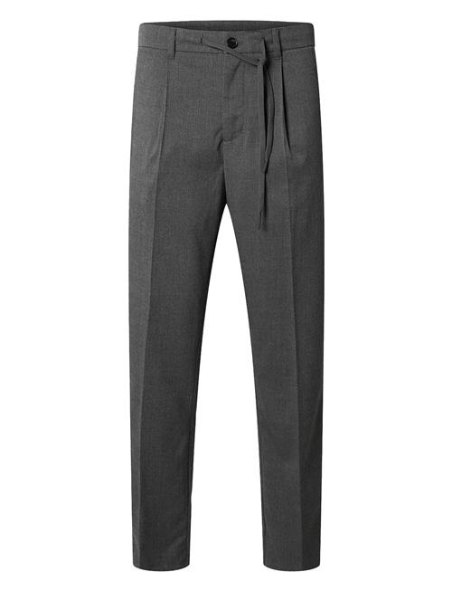 Selected Homme Slh190-Reg Tapered Leroy Pleat Pant Noos Selected Homme Grey