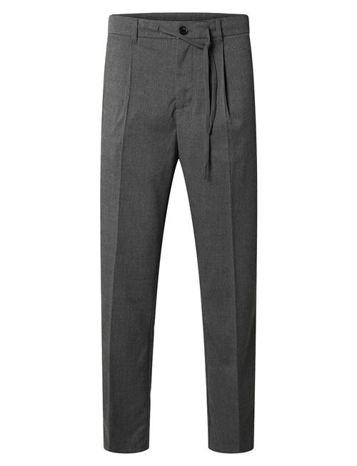 Slh190-Reg Tapered Leroy Pleat Pant Noos Selected Grey