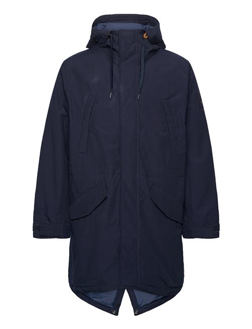 Timberland Water Resistant Fishtail Parka Dark Sapphire Timberland Navy