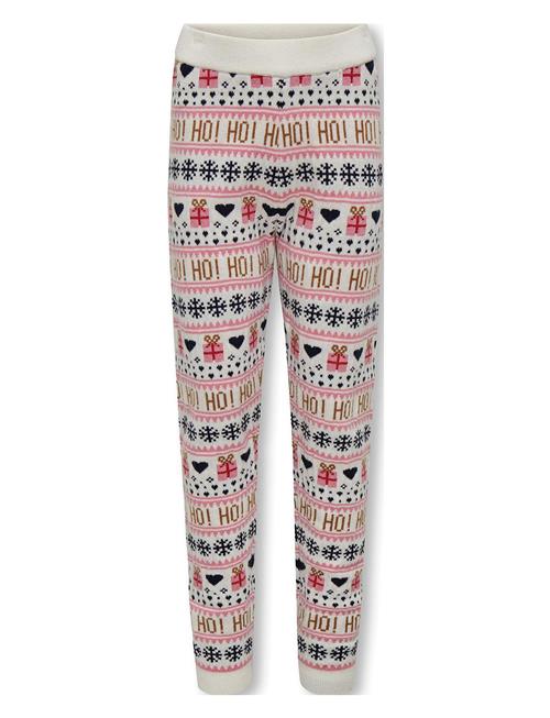 Kogxmas Present Pant Knt Kids Only Patterned