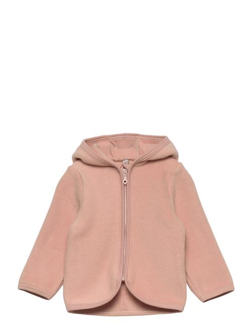 Huttelihut Jacket Ears Cotton Fleece Huttelihut Pink