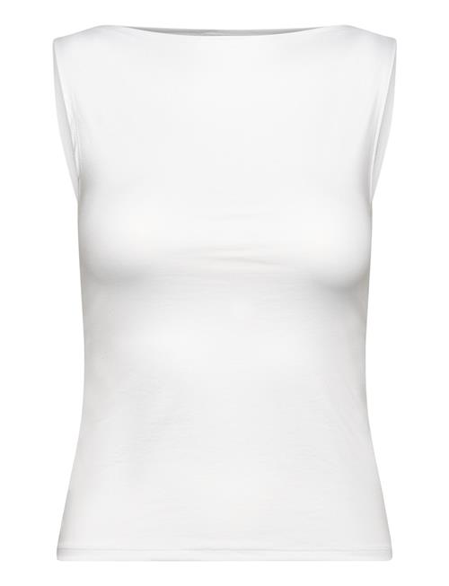 Annie Boatneck Sleeveless Top Weekday White