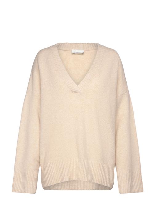 Monki Over D Wool Blend Sweater Monki Cream