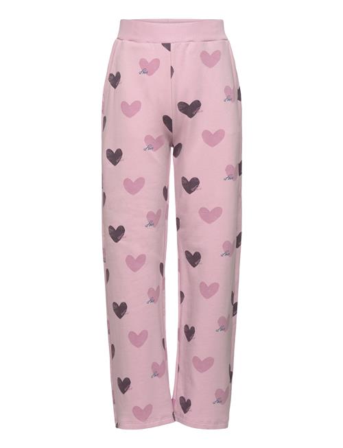 Minymo Pants Sweat Aop Minymo Pink