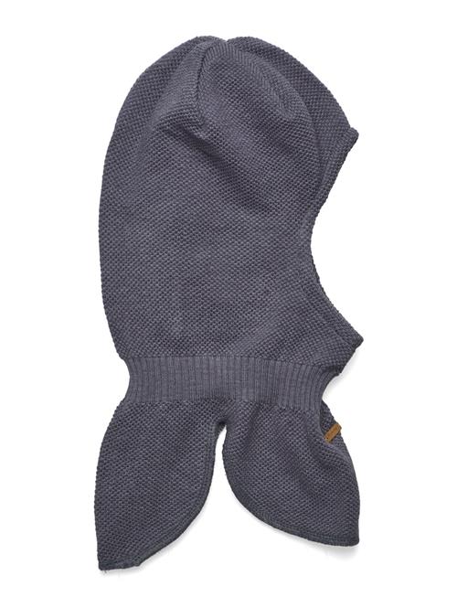 Minymo Balaclava Structure Knit Minymo Grey