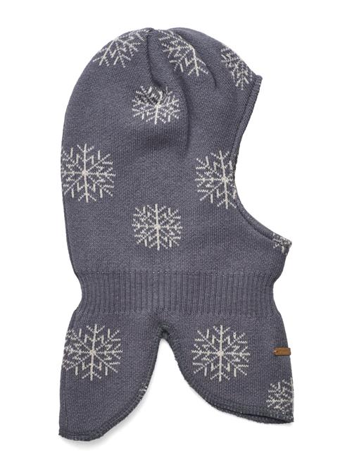 Balaclava Knit W. Pattern Minymo Grey