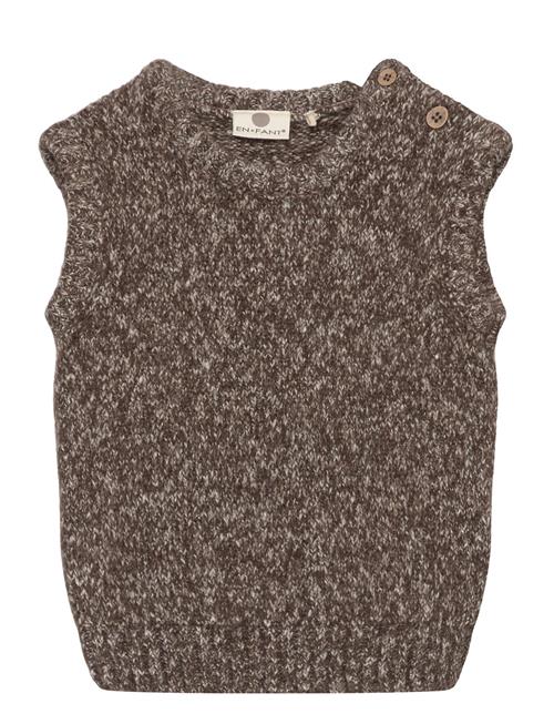 En Fant Slipover Knit En Fant Brown