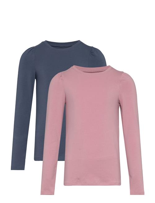 Creamie T-Shirt Ls 2-Pack Creamie Pink