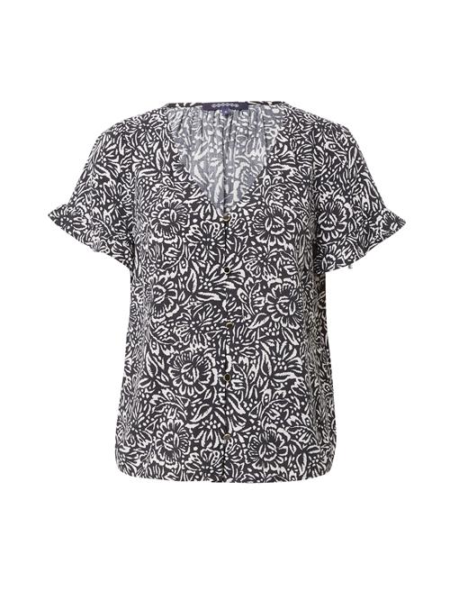 BONOBO Bluse 'ALMASHIRF'  sort / hvid