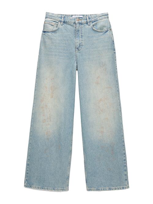 Pull&Bear Jeans  lyseblå / orange