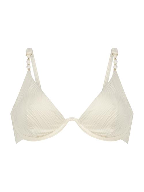 Hunkemöller Bikinioverdel 'Cozumel'  guld / transparent / hvid