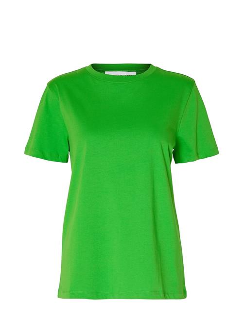 Selected Femme Slfmyessential Ss O-Neck Tee Noos Selected Femme Green