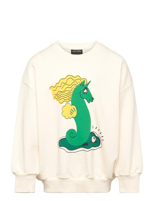 Mini Rodini Unicorn Seahorse Sp Sweatshirt Mini Rodini Cream