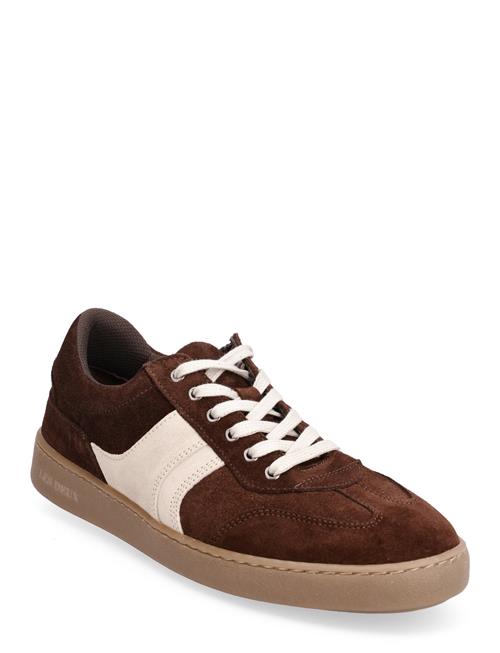 Se Les Deux Walt Suede Army Trainer Les Deux Brown ved Booztlet