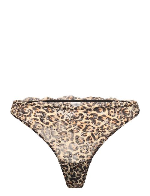 Understatement Underwear Mesh Thong Understatement Underwear Gold