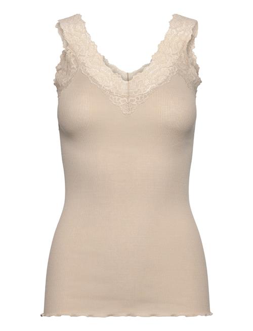 Rosemunde Organic Top W/ Lace Rosemunde Beige