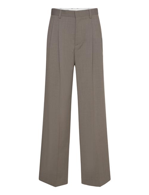 Se Filippa K Darcey Wool Trousers Filippa K Beige ved Booztlet